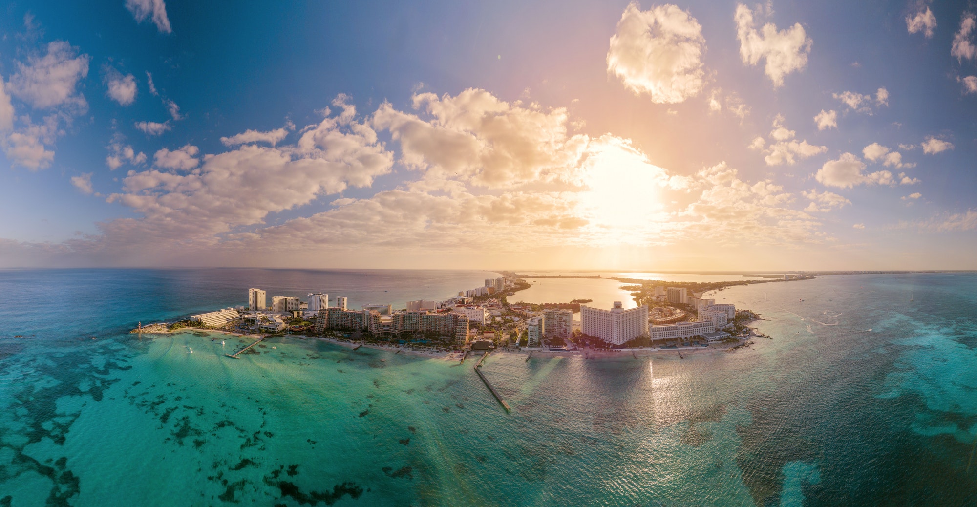 Atardecer en Cancún